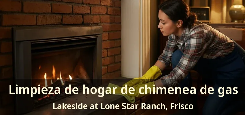 Limpieza de hogar de chimenea de gas Lakeside at Lone Star Ranch, Frisco - TX Limpieza de hogar de chimenea de gas Lakeside at Lone Star Ranch, Frisco - TX