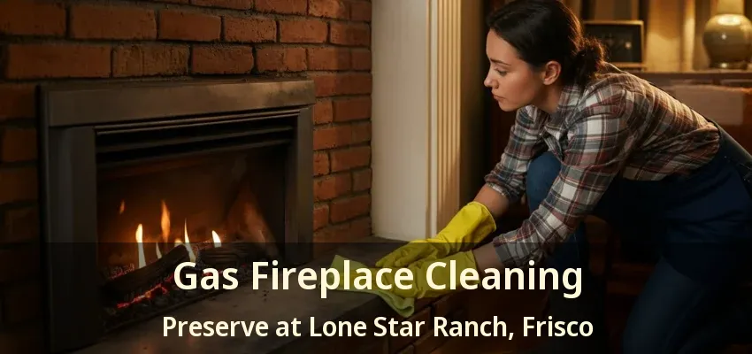 Gas Fireplace Cleaning Preserve at Lone Star Ranch, Frisco - TX