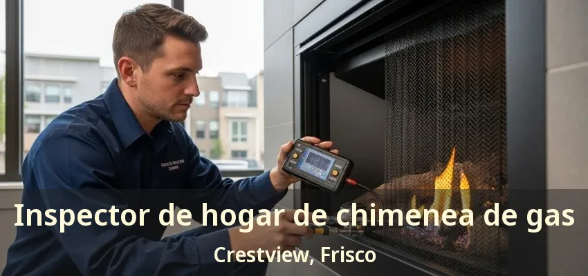 Inspector de hogar de chimenea de gas Crestview, Frisco - TX