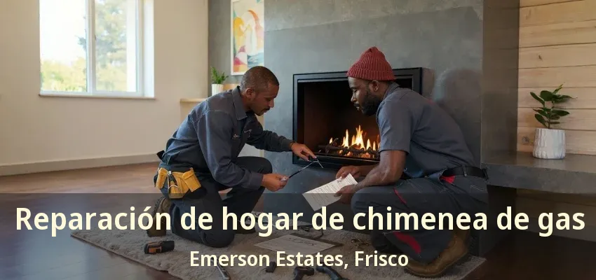 Reparación de hogar de chimenea de gas Emerson Estates, Frisco - TX