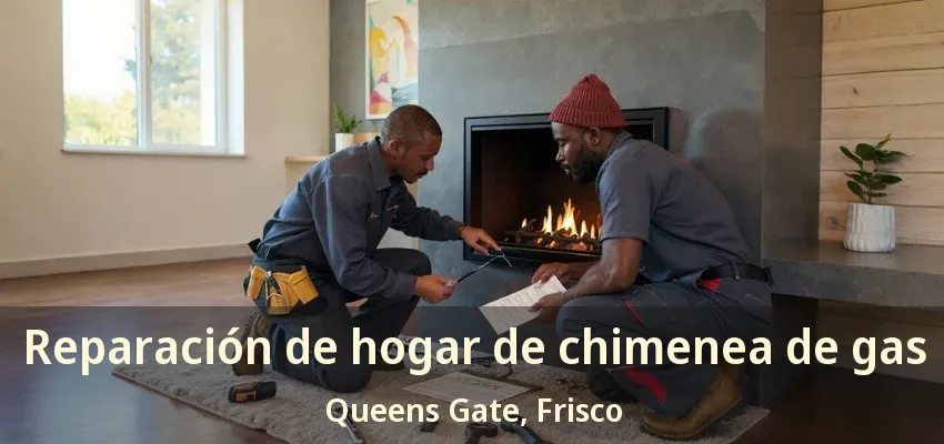 Reparación de hogar de chimenea de gas Queens Gate, Frisco - TX