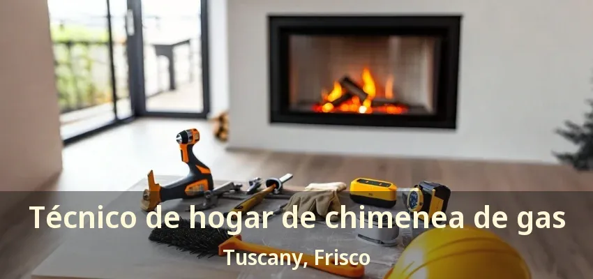 Técnico de hogar de chimenea de gas Tuscany, Frisco - TX