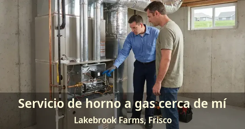 Servicio de horno a gas cerca de mí Lakebrook Farms, Frisco - TX