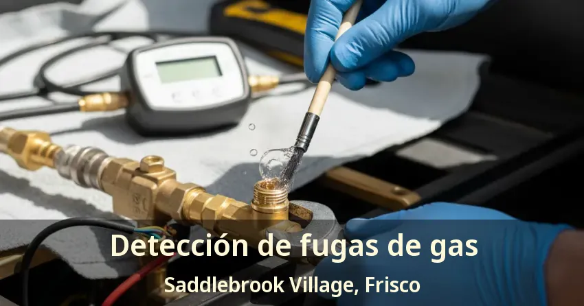 Detección de fugas de gas Saddlebrook Village, Frisco - TX Detección de fugas de gas Saddlebrook Village, Frisco - TX