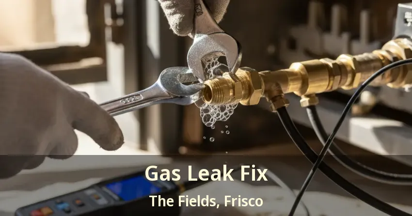 Gas Leak Fix The Fields, Frisco - TX