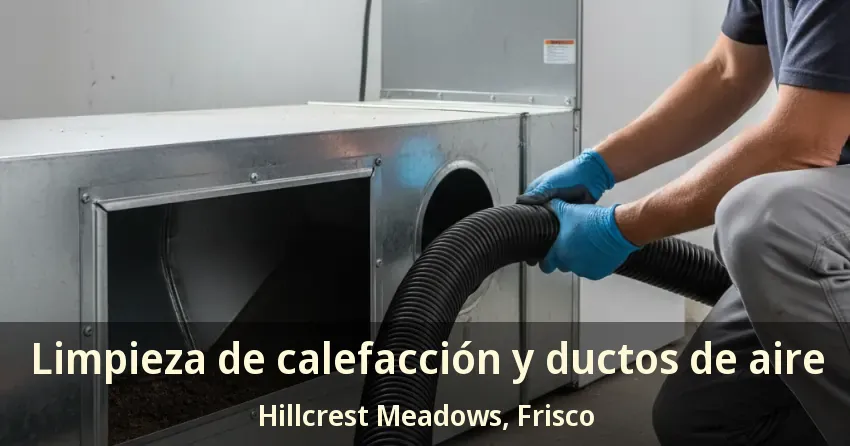Limpieza de calefacción y ductos de aire Hillcrest Meadows, Frisco - TX