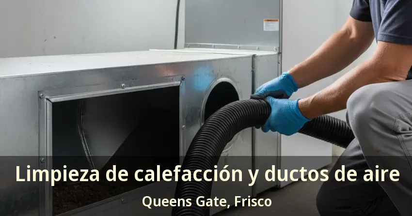 Limpieza de calefacción y ductos de aire Queens Gate, Frisco - TX