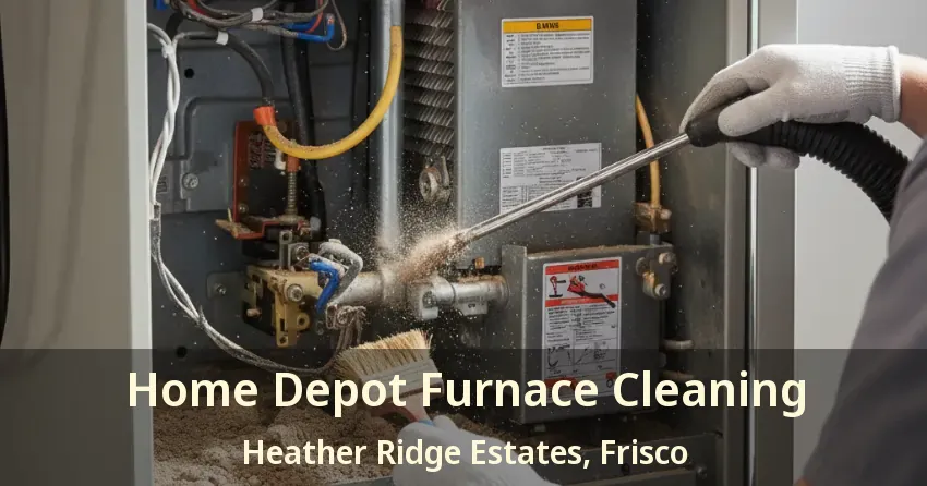 Home Depot Furnace Cleaning Heather Ridge Estates, Frisco - TX
