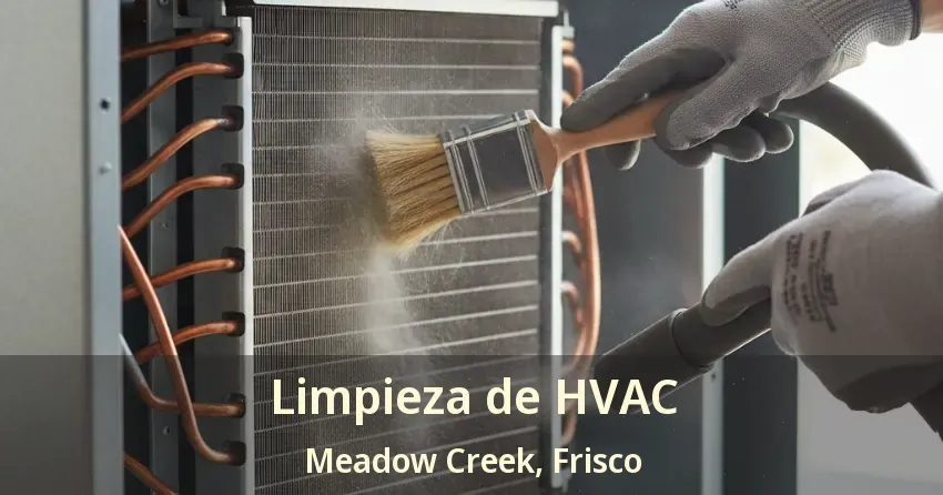 Limpieza de HVAC Meadow Creek, Frisco - TX