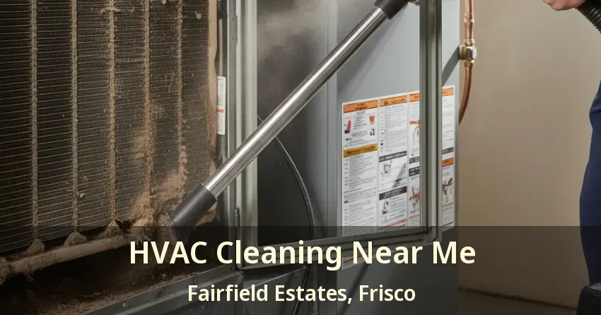 HVAC Cleaning Near Me Fairfield Estates, Frisco - TX