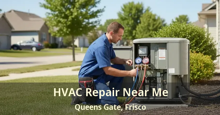 HVAC Repair Near Me Queens Gate, Frisco - TX