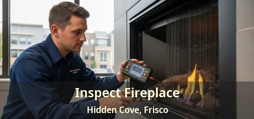 Inspect Fireplace Hidden Cove, Frisco - TX