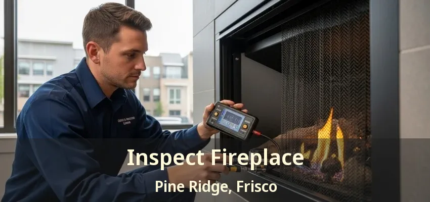 Inspect Fireplace Pine Ridge, Frisco - TX