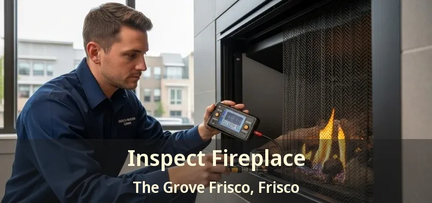 Inspect Fireplace The Grove Frisco, Frisco - TX