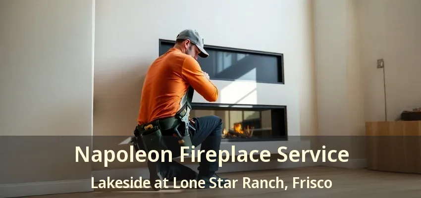 Napoleon Fireplace Service Lakeside at Lone Star Ranch, Frisco - TX