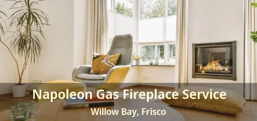 Napoleon Gas Fireplace Service Willow Bay, Frisco - TX
