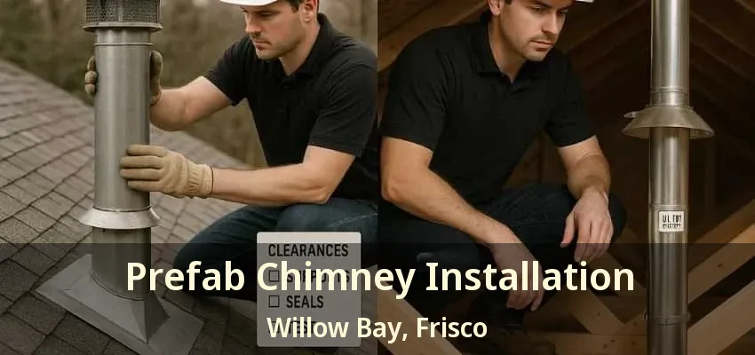 Prefab Chimney Installation Willow Bay, Frisco - TX