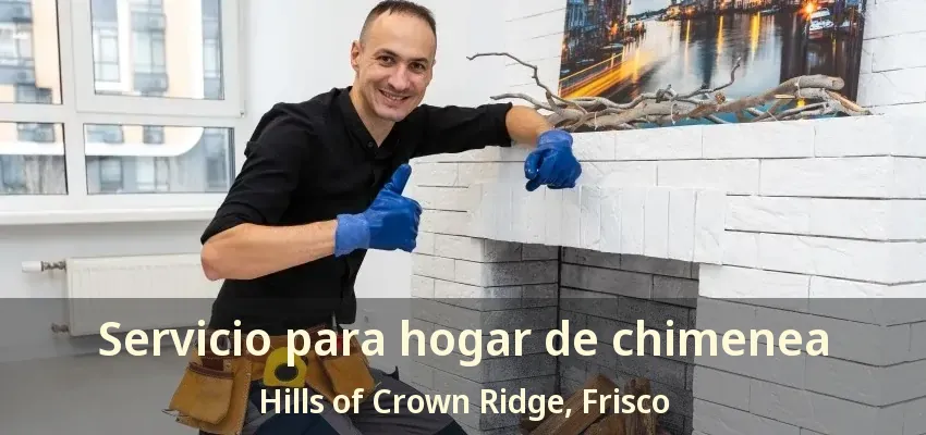 Servicio para hogar de chimenea Hills of Crown Ridge, Frisco - TX