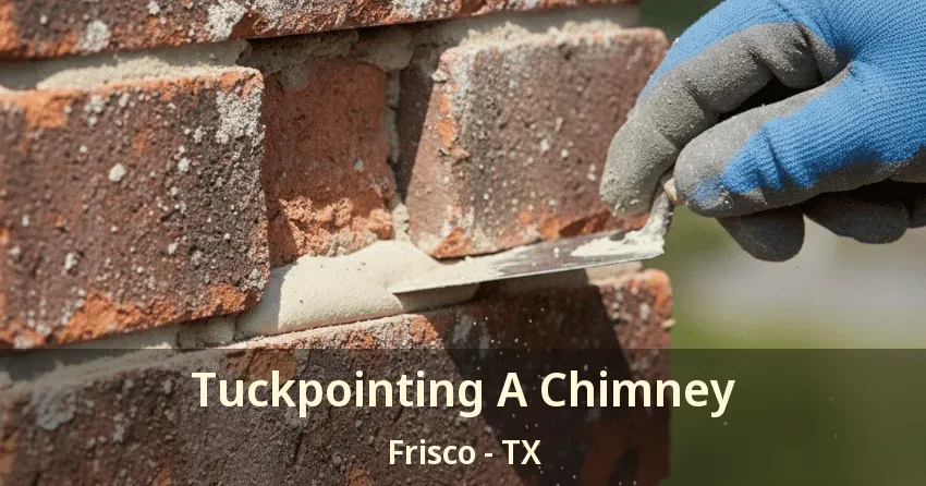 Tuckpointing A Chimney Frisco - TX