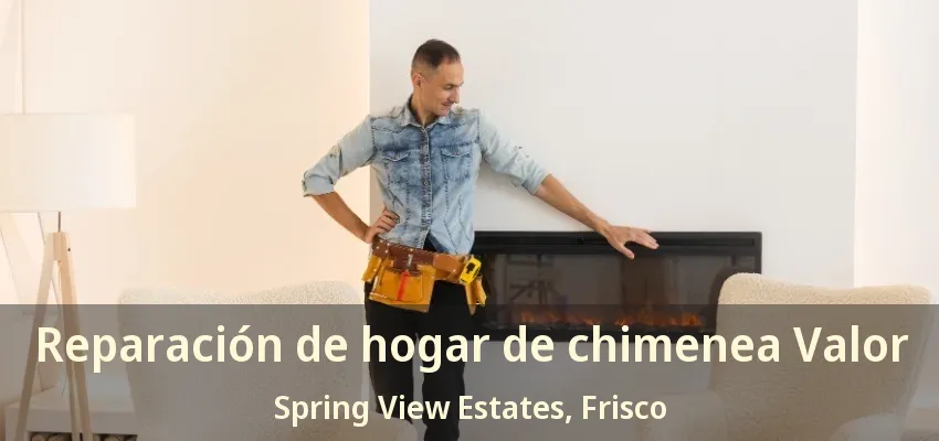 Reparación de hogar de chimenea Valor Spring View Estates, Frisco - TX