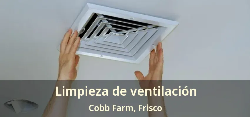 Limpieza de ventilación Cobb Farm, Frisco - TX