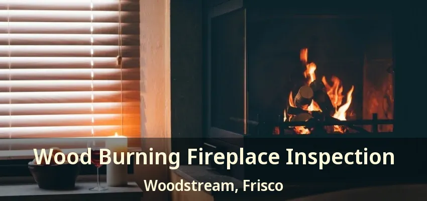 Wood Burning Fireplace Inspection Woodstream, Frisco - TX