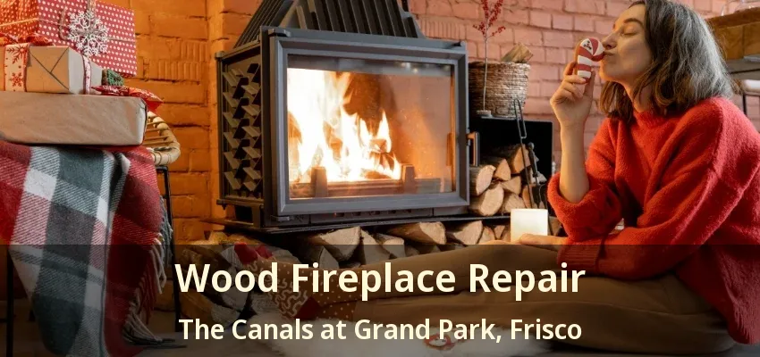 Wood Fireplace Repair The Canals at Grand Park, Frisco - TX