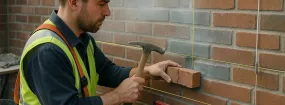 Cracked Chimney Bricks Repair Waterford Falls, Frisco