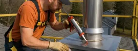 Prefab Chimney Installation Waterford Falls, Frisco